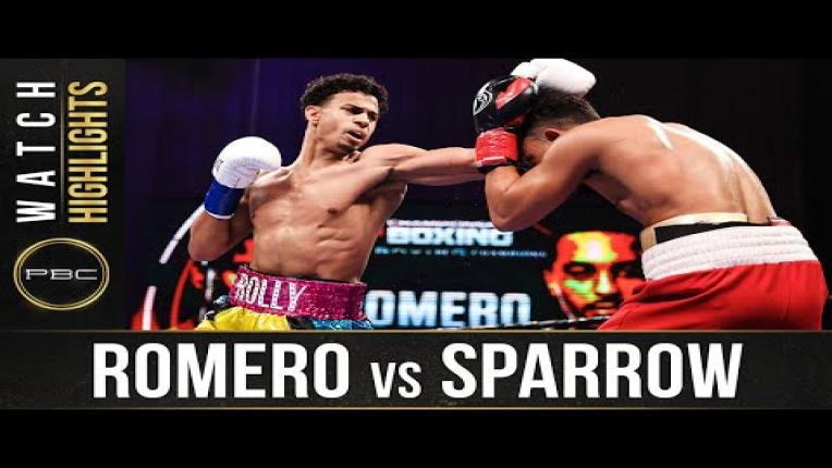 Embedded thumbnail for Romero vs Sparrow - Watch Fight Highlights | January 23, 2021