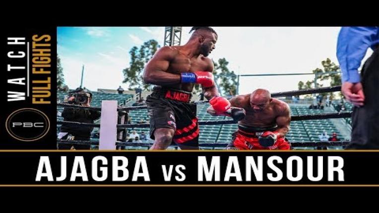 Embedded thumbnail for Ajagba vs Mansour  - Watch Full Fight | March 9, 2019