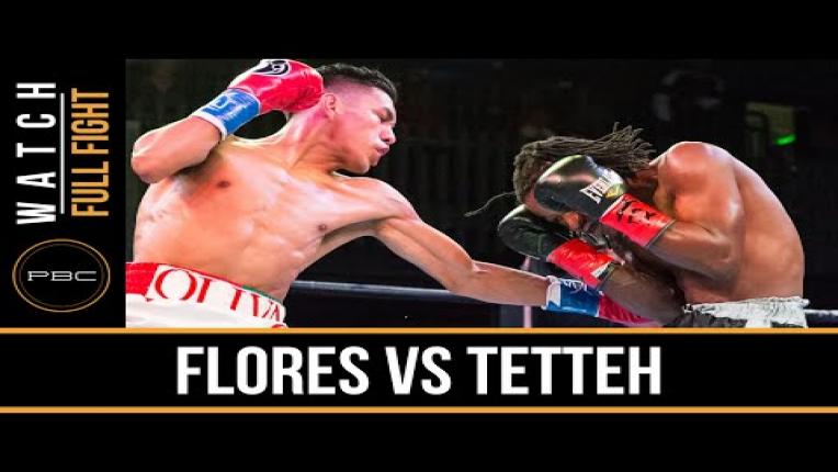 Embedded thumbnail for Flores vs Tetteh full fight: November 10, 2015