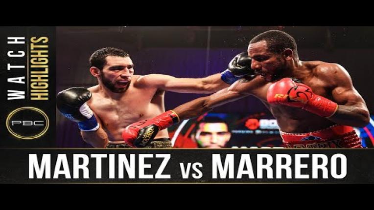 Embedded thumbnail for Martinez vs Marrero - Watch Fight Highlights | October 24, 2020