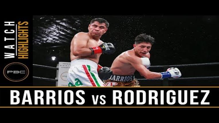 Embedded thumbnail for Barrios vs Rodriguez highlights: June 11, 2017