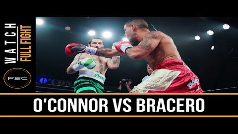 Embedded thumbnail for OConnor vs Bracero full fight: October 10, 2015