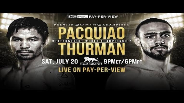 Embedded thumbnail for Pacquiao vs Thurman - PBC on FOX PPV Press Conference