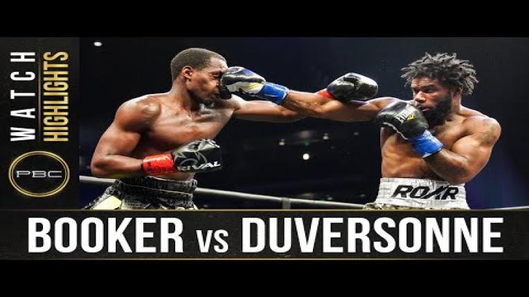 Embedded thumbnail for Booker vs Duversonne - Watch Fight Highlights | November 4, 2020