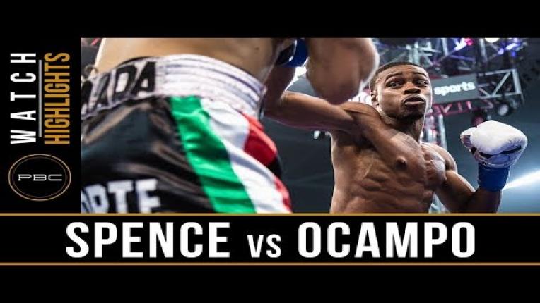 Embedded thumbnail for Spence vs Ocampo - Watch Video Highlights  June 16, 2018