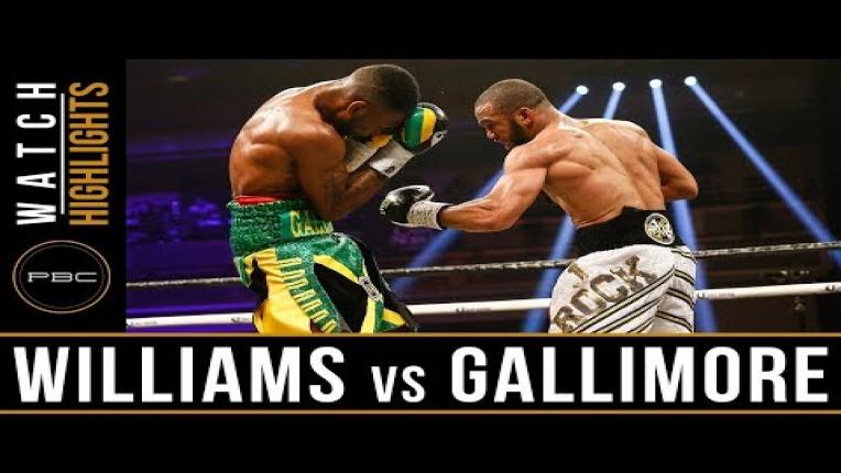 Embedded thumbnail for Williams vs Gallimore Highlights: April 7, 2018 - PBC on Showtime