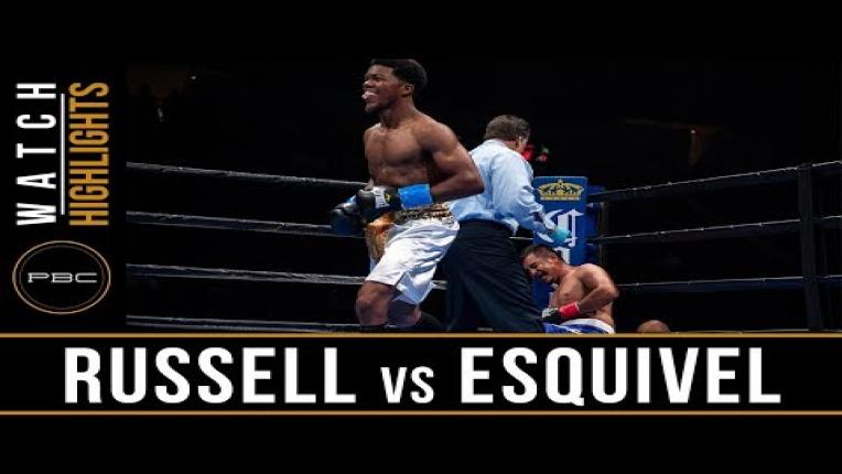 Embedded thumbnail for Russell vs Esquivel Full Fight: August 4, 2018 - PBC on FS2