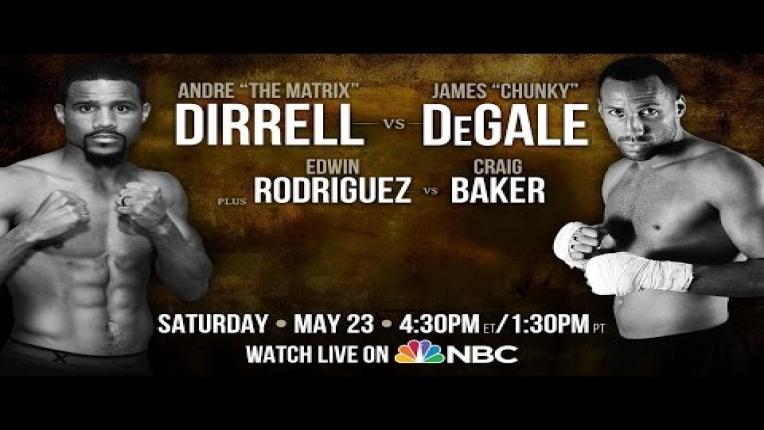 Embedded thumbnail for Preview of Dirrell vs DeGale and Rodriguez vs Baker: May 23, 2015