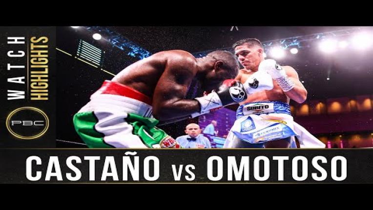 Embedded thumbnail for Castano vs Omotoso - Watch Fight Highlights | November 2, 2019