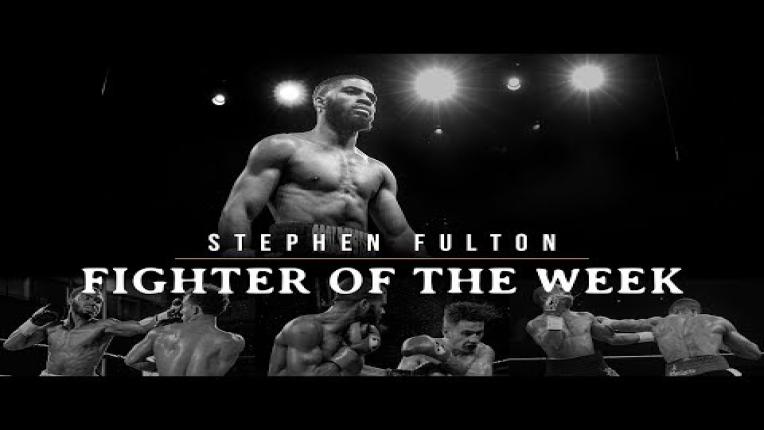 Embedded thumbnail for Fighter of the Week: Stephen Fulton