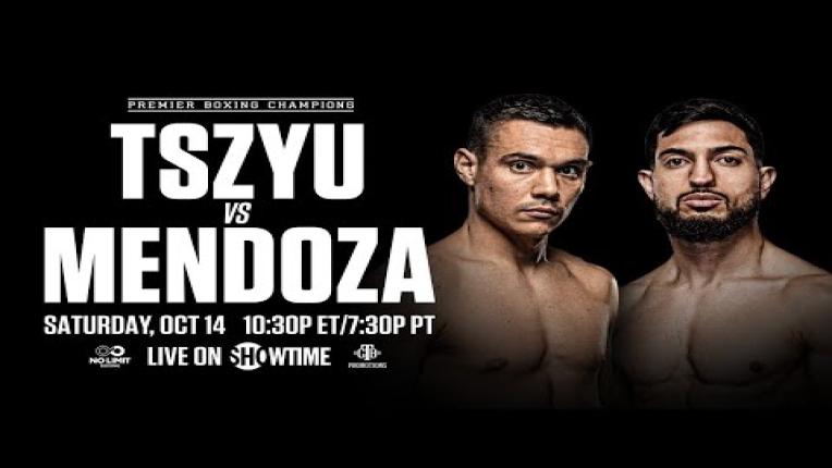 Embedded thumbnail for Tim Tszyu vs Brian Mendoza PREVIEW: October 14, 2023 | PBC on SHOWTIME