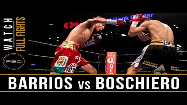 Embedded thumbnail for Barrios vs Boschiero full fight: July 9, 2016