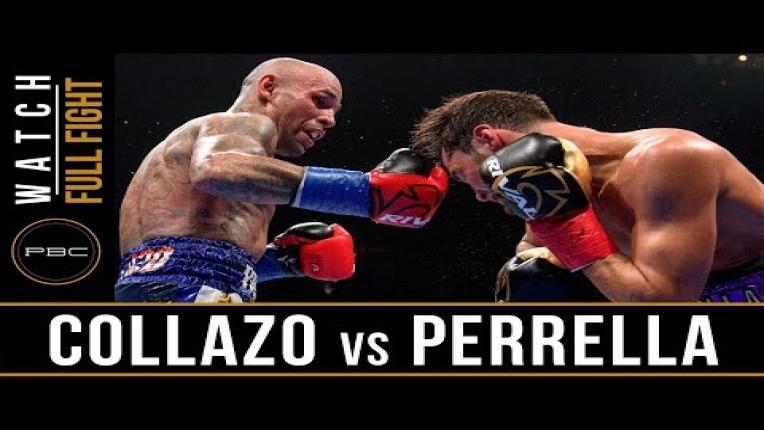 Embedded thumbnail for Collazo vs Perrella Full Fight: August 4, 2018 - PBC on FS2