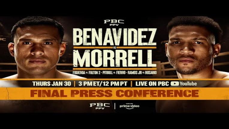 Embedded thumbnail for Benavidez vs. Morrell FINAL PRESS CONFERENCE | #BenavidezMorrell