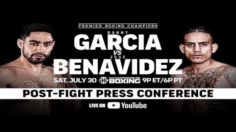 Embedded thumbnail for Danny Garcia vs Jose Benavidez Jr. POST-FIGHT PRESS CONFERENCE | #GarciaBenavidez