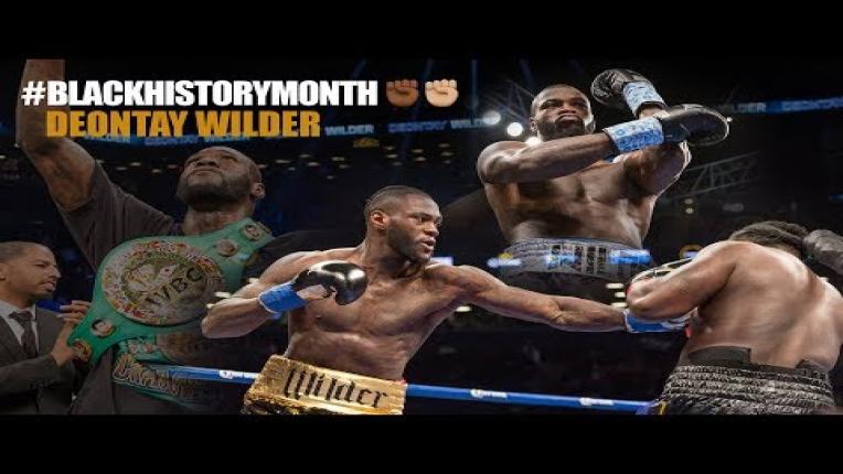 Embedded thumbnail for Black History Month: Deontay Wilder