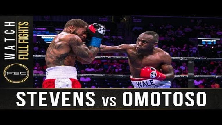 Embedded thumbnail for Stevens vs Omotoso - Watch Full Fight | August 3, 2019