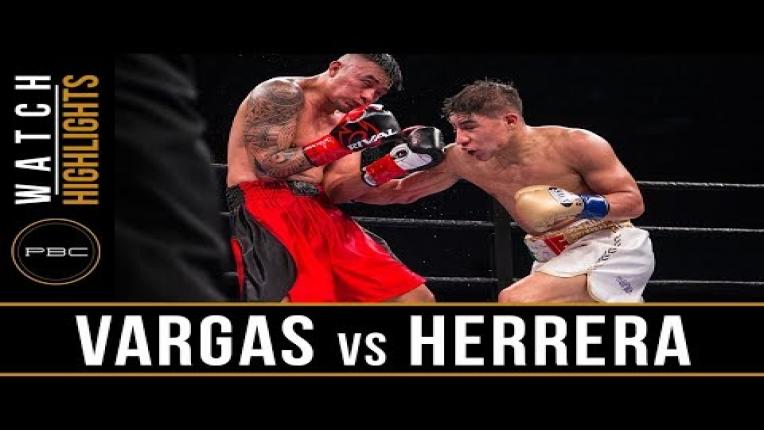 Embedded thumbnail for Vargas vs Herrera Highlights: December 15, 2017