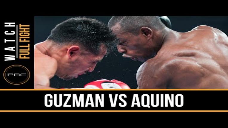 Embedded thumbnail for Guzman vs Aquino full fight: October 10 2015