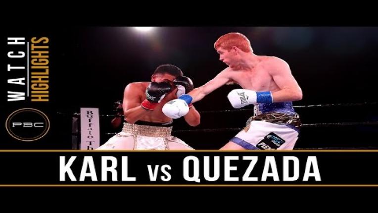 Embedded thumbnail for Karl vs Quezada Highlights: September 27, 2016