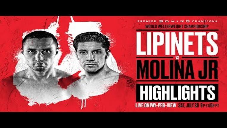 Embedded thumbnail for Sergey Lipinets Jr. &amp;amp; John Molina Jr. HIGHLIGHTS: July 20, 2019 - PBC on FOX PPV Preview