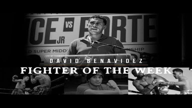 Embedded thumbnail for Fighter of The Week: David Benavidez