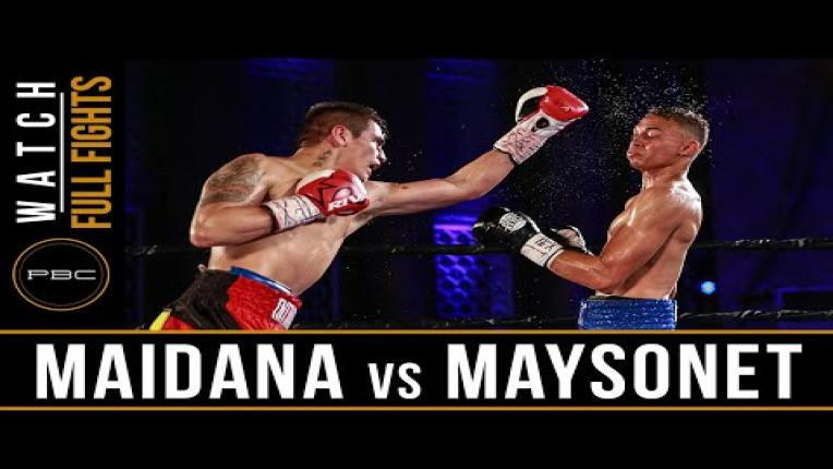 Embedded thumbnail for Maidana vs Maysonet Jr Full Fight: July 23, 2016 - PBC on NBC