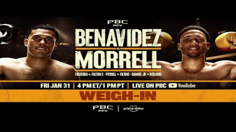 Embedded thumbnail for Benavidez vs. Morrell WEIGH-IN | #BenavidezMorrell