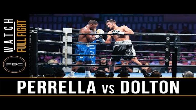 Embedded thumbnail for Perrella vs Dolton - Watch Full Fight | July 13, 2019