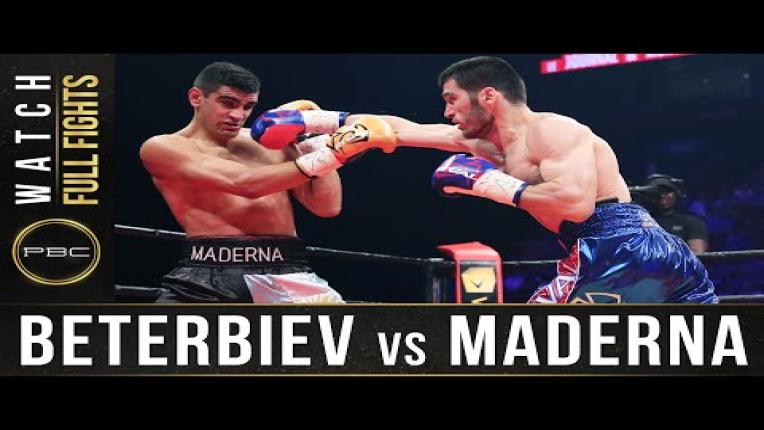 Embedded thumbnail for Beterbiev vs Maderna full fight: June 4, 2016