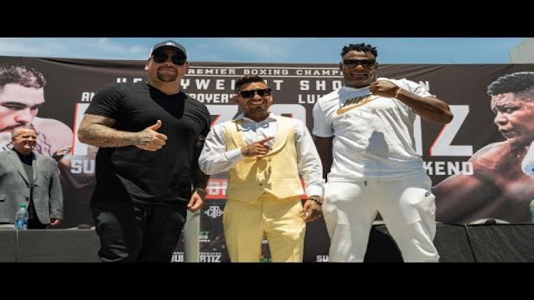 Embedded thumbnail for Andy Ruiz vs Luis Ortiz Kickoff Press Conference | HIGHLIGHTS