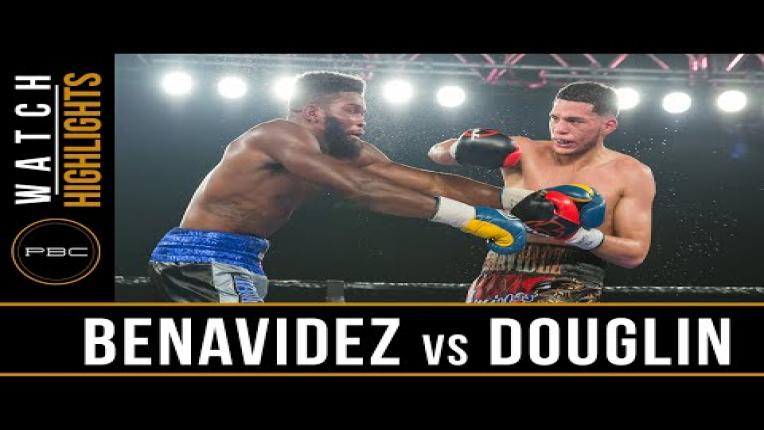 Embedded thumbnail for Benavidez vs Douglin highlights: August 5, 2016