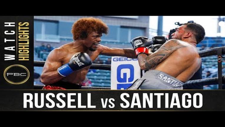 Embedded thumbnail for Russell vs Santiago -  Watch Fight Highlights | May 29, 2021