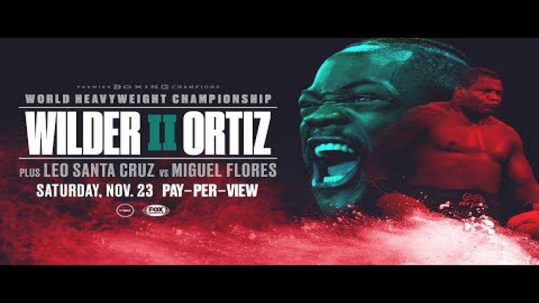 Embedded thumbnail for Wilder vs Ortiz 2 PREVIEW: November 23, 2019 - PBC on FOX PPV