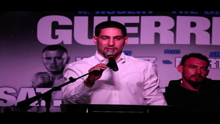 Embedded thumbnail for Danny Garcia on his January 23, 2016 fight against Robert Guerrero