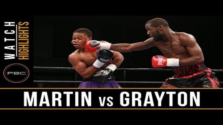 Embedded thumbnail for Martin vs Grayton highlights: August 23, 2016