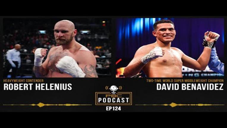 Embedded thumbnail for David Benavidez, Robert Helenius &amp;amp; Canelo-Plant | The PBC Podcast