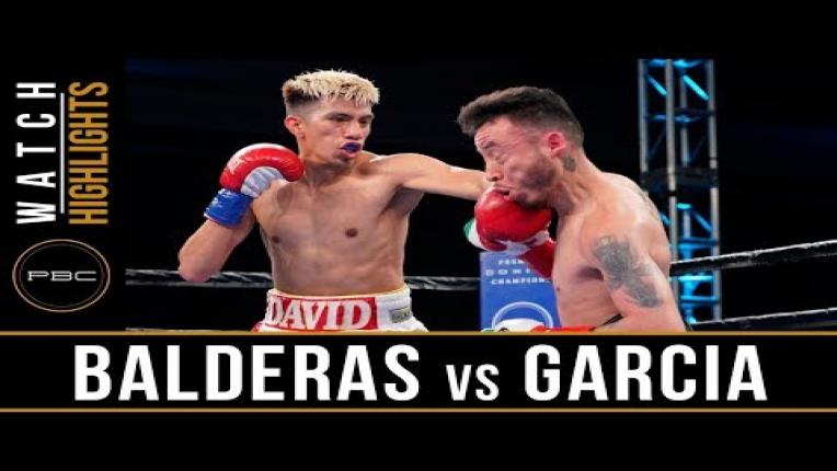 Embedded thumbnail for Balderas vs Garcia - Watch Fight Highlights | June 1, 2019