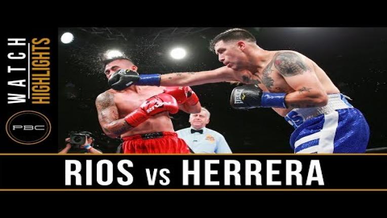 Embedded thumbnail for Rios vs Herrera highlights: June 11, 2017