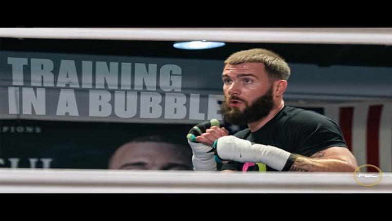 Embedded thumbnail for Caleb Plant Talks About the Challenges of Training in a Bubble