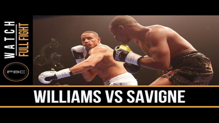 Embedded thumbnail for Williams vs Savigne full fight: November 13, 2015