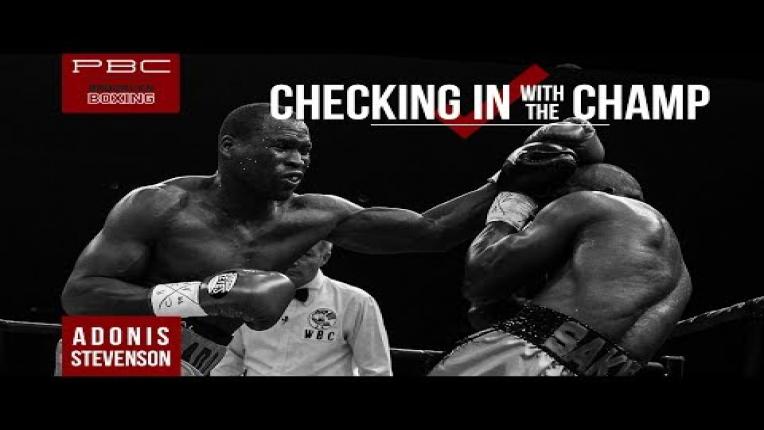 Embedded thumbnail for Checking In With The Champ: Adonis Stevenson