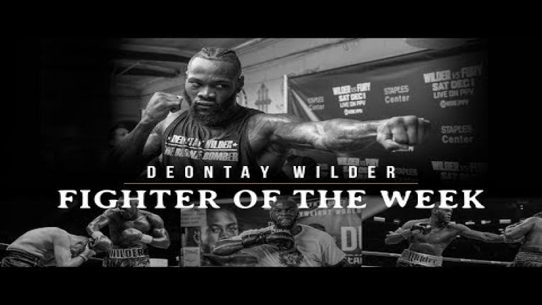 Embedded thumbnail for Fighter or the Week: Deontay Wilder