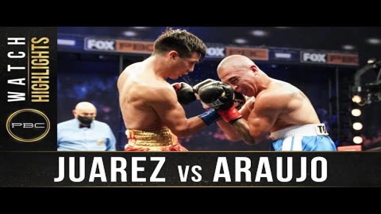 Embedded thumbnail for Juarez vs Araujos - Watch Fight Highlights | April 17, 2021