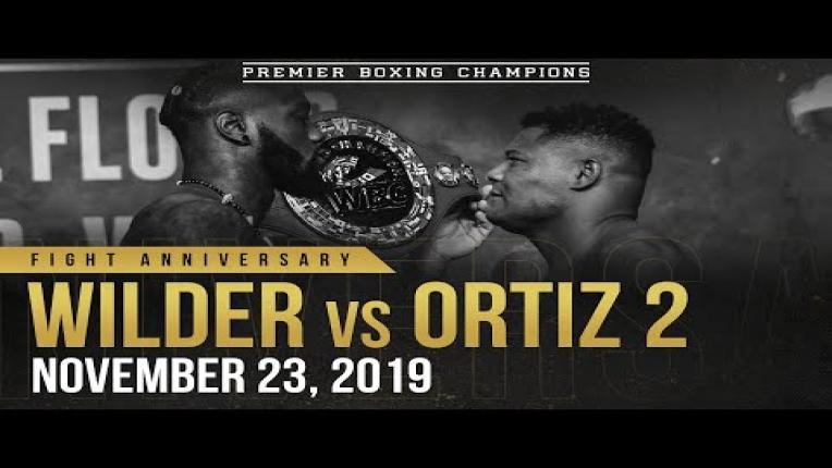 Embedded thumbnail for PBC Fight Anniversary: Deontay Wilder vs Luis Ortiz 2 