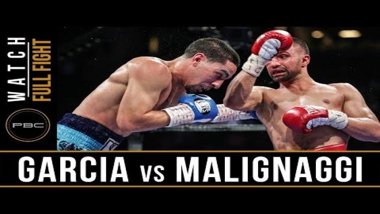 Embedded thumbnail for Garcia vs Malignaggi full fight: August  1, 2015 