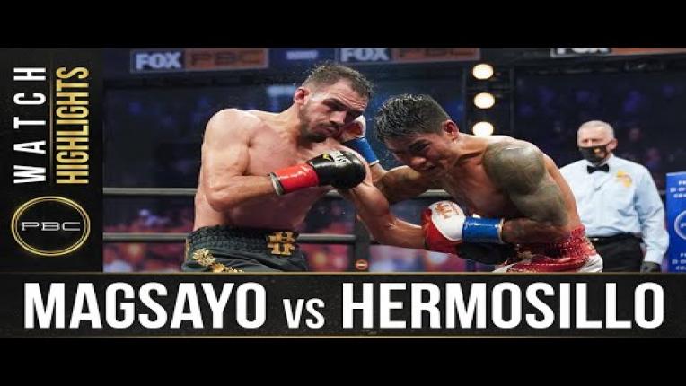 Embedded thumbnail for Magsayo vs Hermosillo - Watch Fight Highlights | October 3, 2020