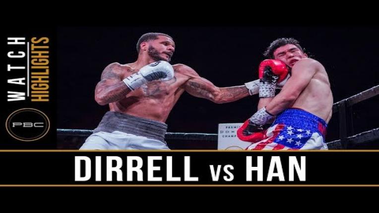 Embedded thumbnail for Dirrell vs Han — Watch Video Highlights | April 28, 2018