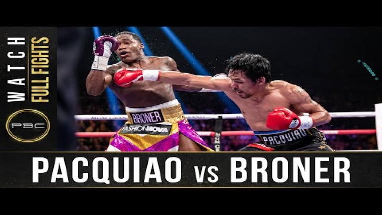 Embedded thumbnail for Pacquiao vs Broner - Watch Full Fight | January 19, 2019