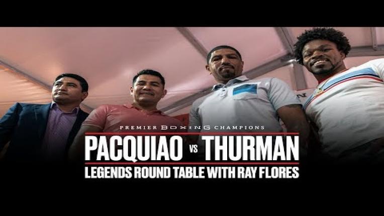 Embedded thumbnail for Pacquiao vs Thurman Legends Round Table